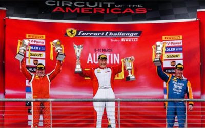 Dave Musial Takes 3rd Place in Ferrari Challenge North America Cicuit of the Americas